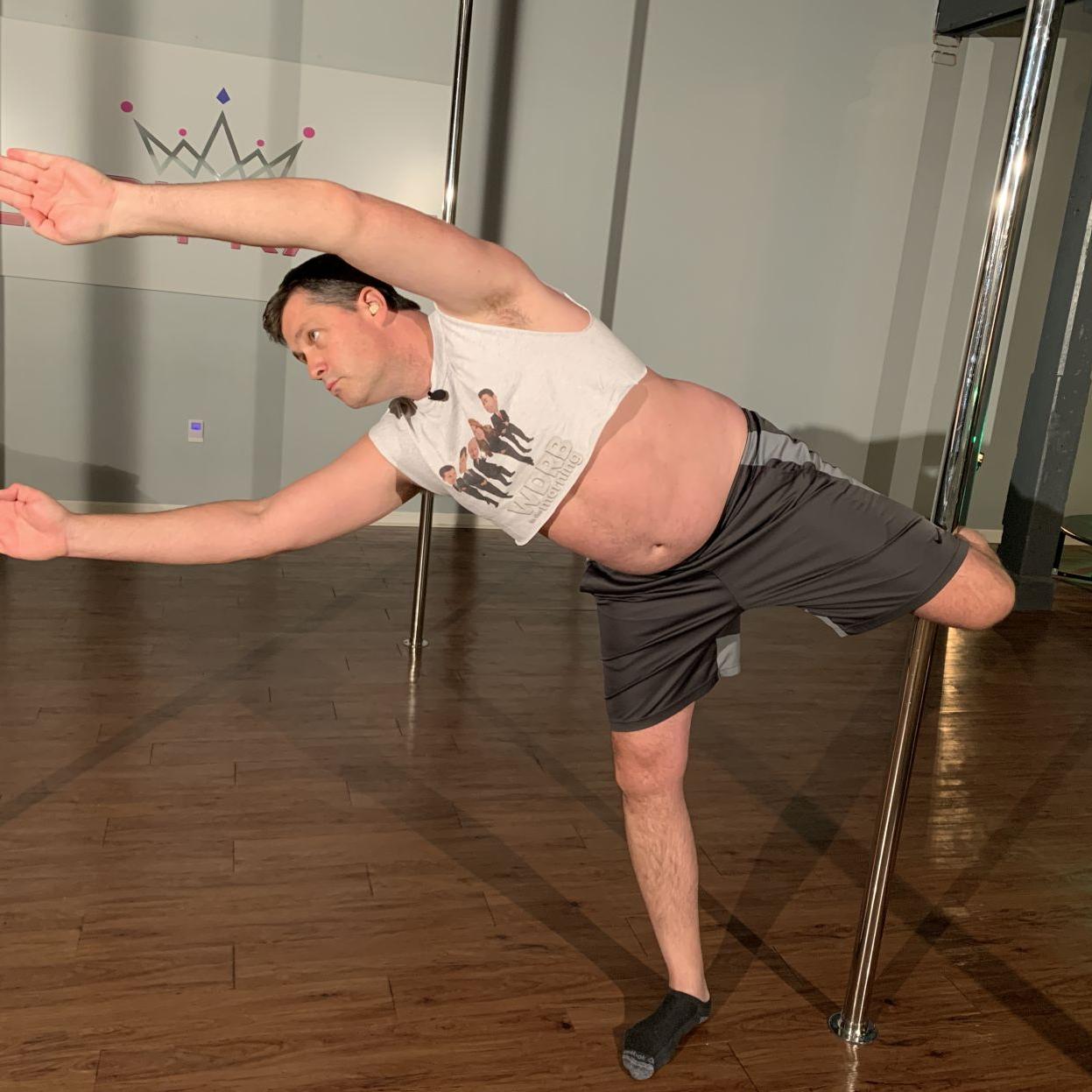 POLE DANCE - Keith at Lady Kave